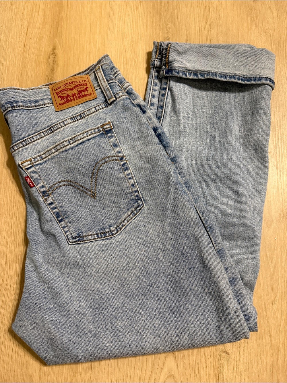 Levi's Light Blue Men's Straight Leg Jeans